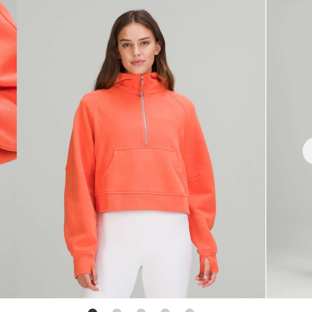 Lululemon Scuba Oversized half hoodie